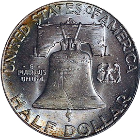 Franklin Half Dollar 1949 obverse