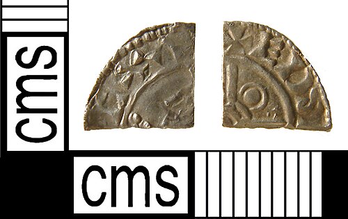 Farthing - Cnut (Short Cross type) obverse