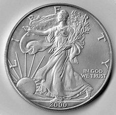 American Silver Eagle 2000 $1