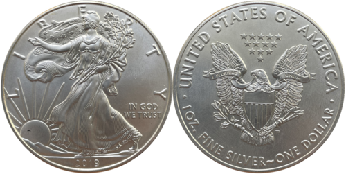 American Silver Eagle 2019 obverse