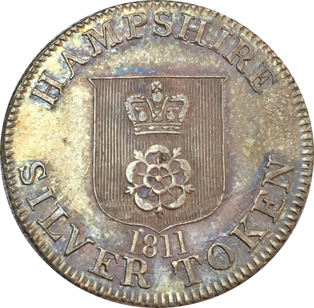 1 Shilling Hampshire - To Facilitate Trade obverse