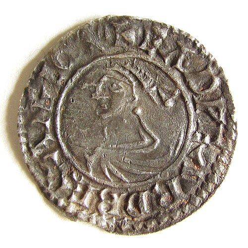 Penny - Edward the Martyr obverse