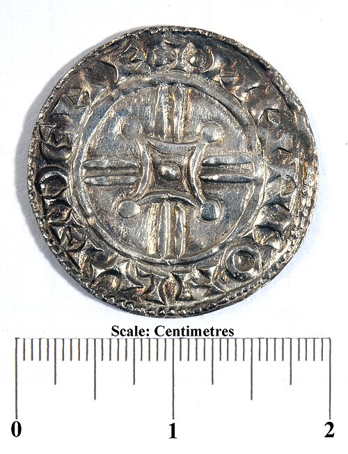 Penny - Harthacnut (Arm and Sceptre type) obverse