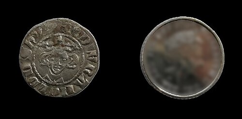 Penny - Edward (Small Flan type) obverse