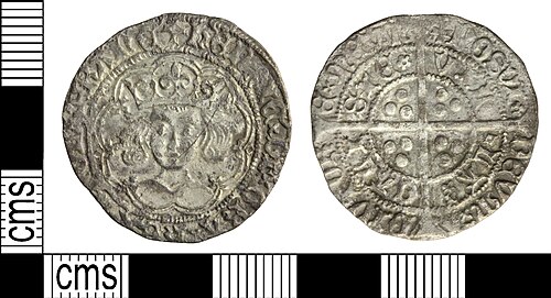 ½ Groat - Henry IV (Light coinage) obverse
