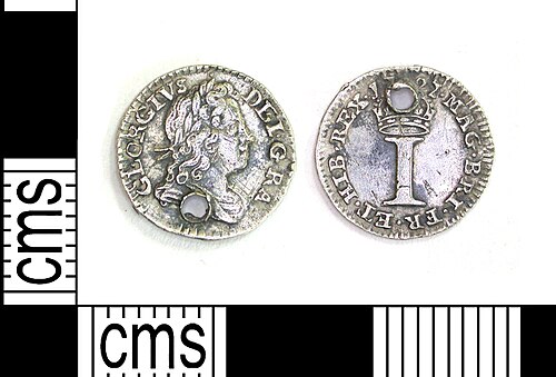 2 Pence - George I (incl. Maundy) obverse