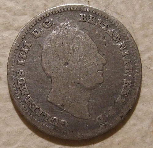 2 Pence - William IV (Maundy issues) obverse
