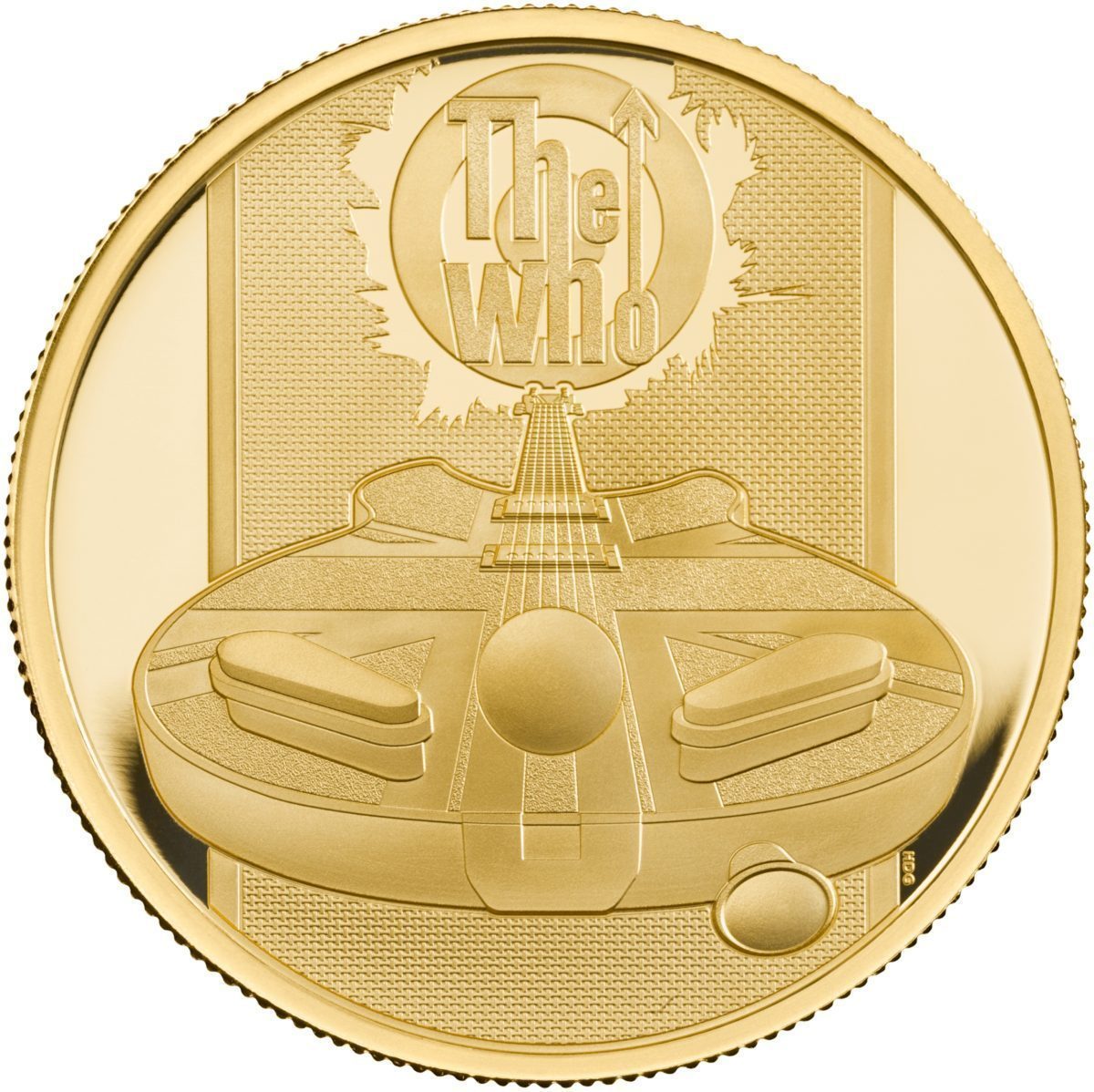100 Pounds - Elizabeth II The Who; Gold Proof
