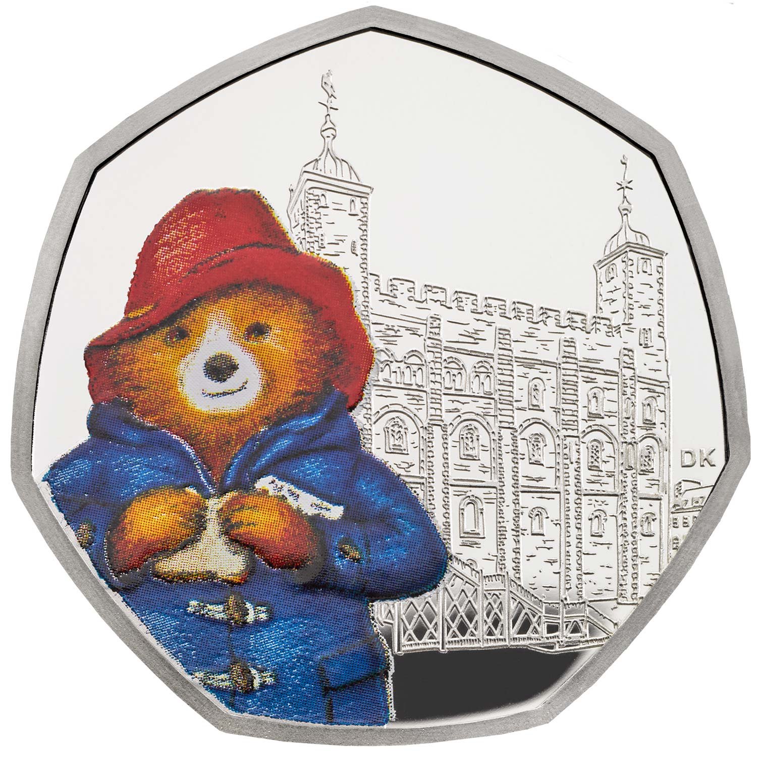 50 Pence - Elizabeth II Paddington at the Tower; Silver Proof