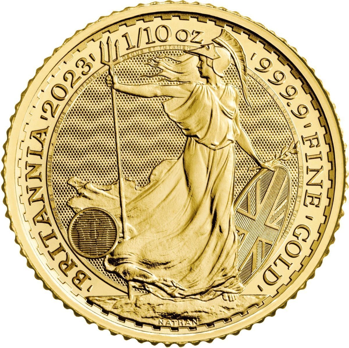 10 Pounds - Charles III (1/10 oz Fine Gold)