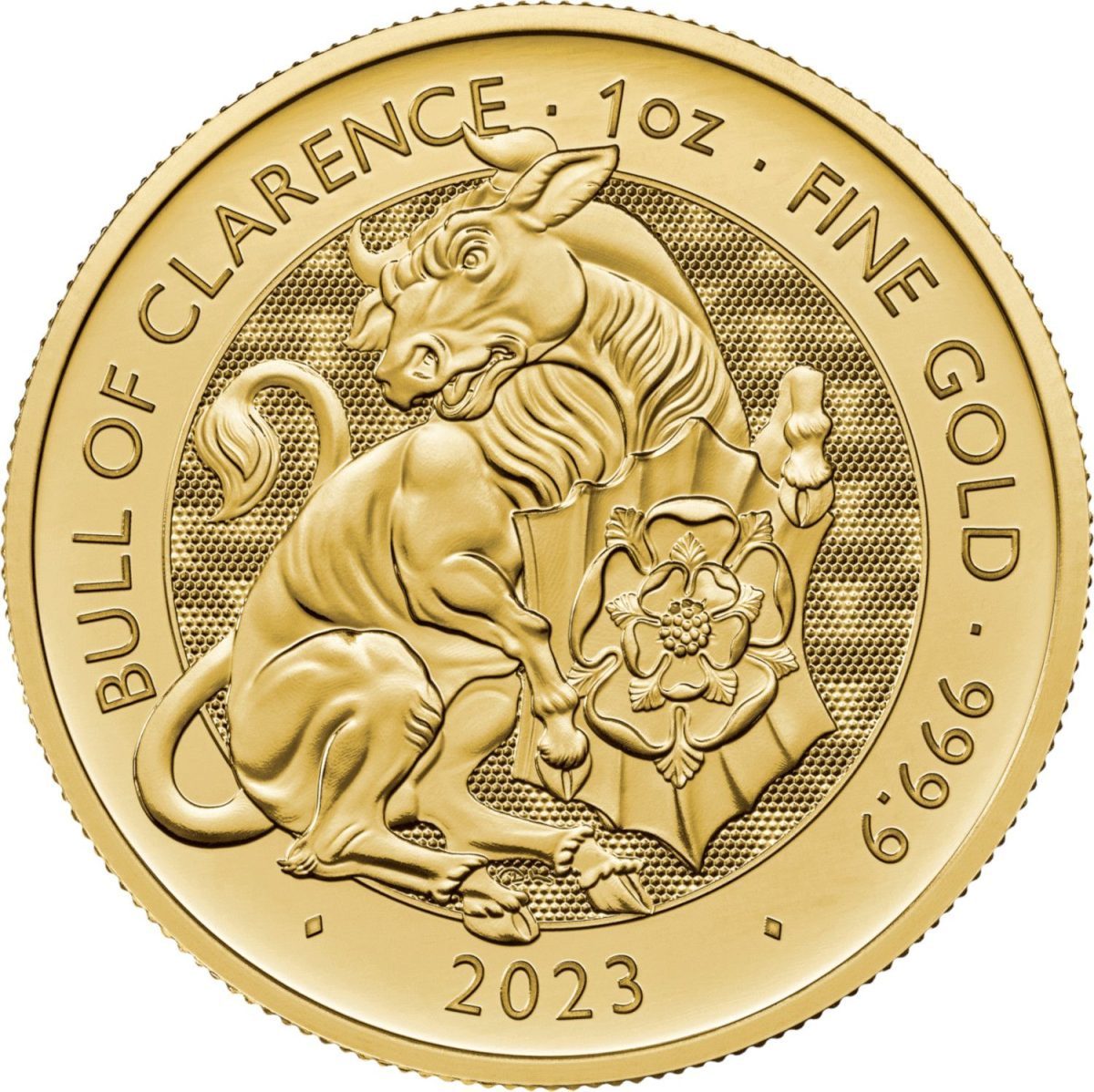 100 Pounds - Charles III Bull of Clarence; 1 oz Fine Gold