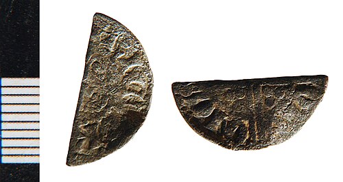 Halfpenny - Lincolnshire (Grantham / Town) obverse