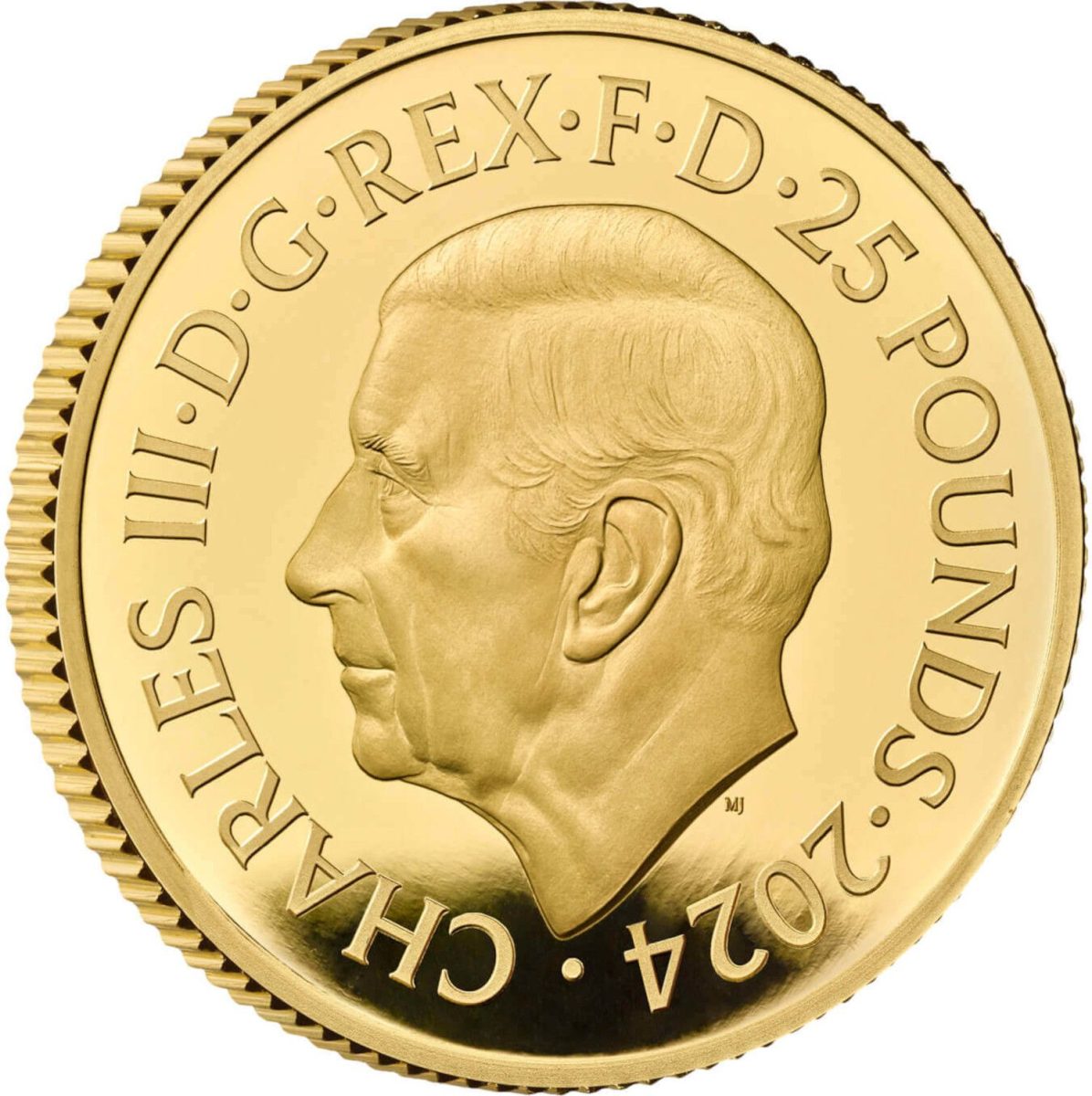 25 Pounds - Charles III Han Solo and Chewbacca; Gold Proof obverse