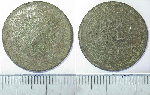 ½ Sovereign - George VI obverse