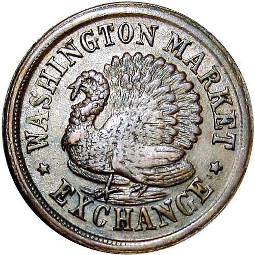 Civil War Token - Washington obverse
