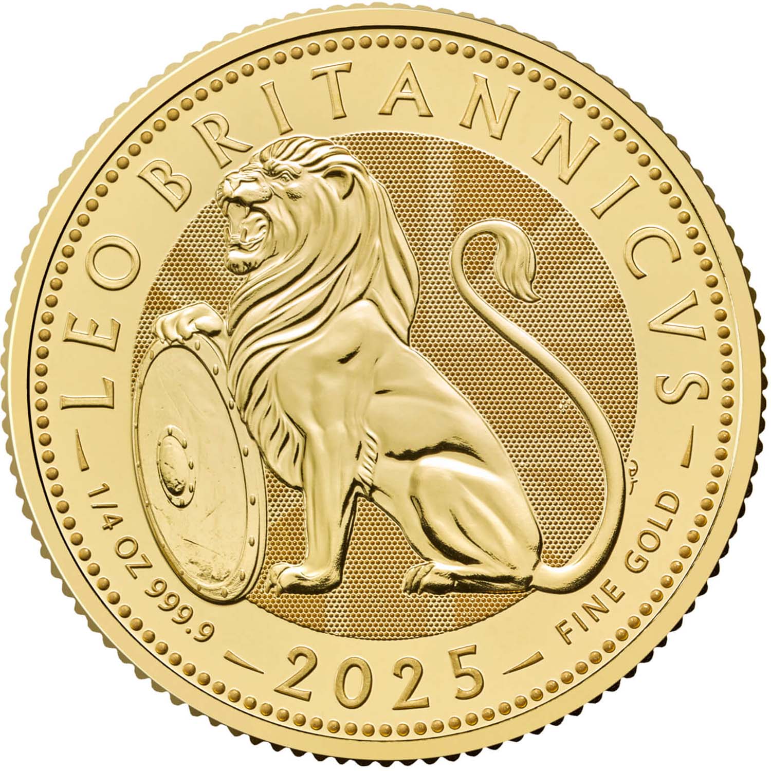 25 Pounds - Charles III (British Lion; 1/4oz Fine Silver)