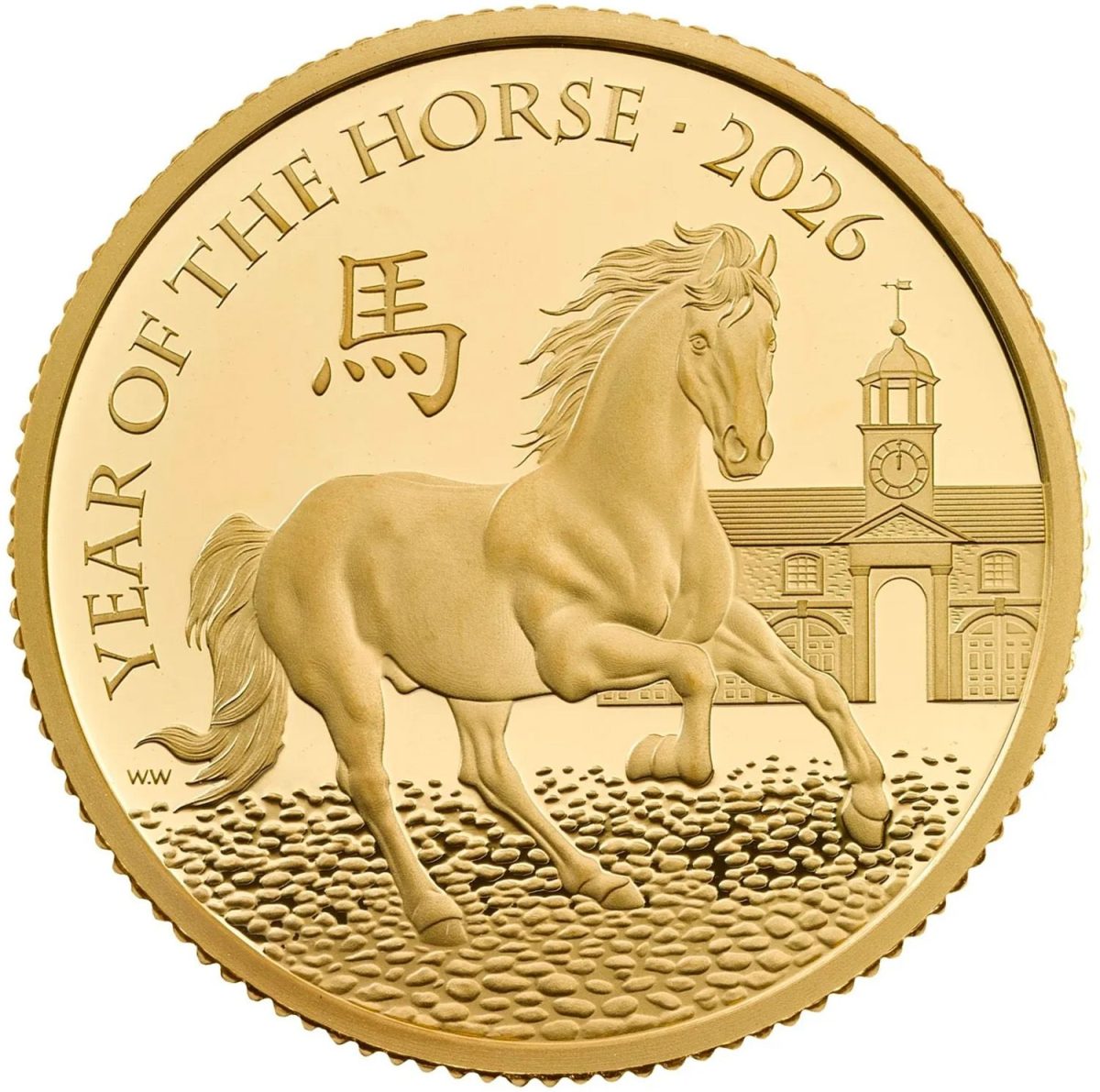 25 Pounds - Charles III (Year of the Horse; Gold Proof)