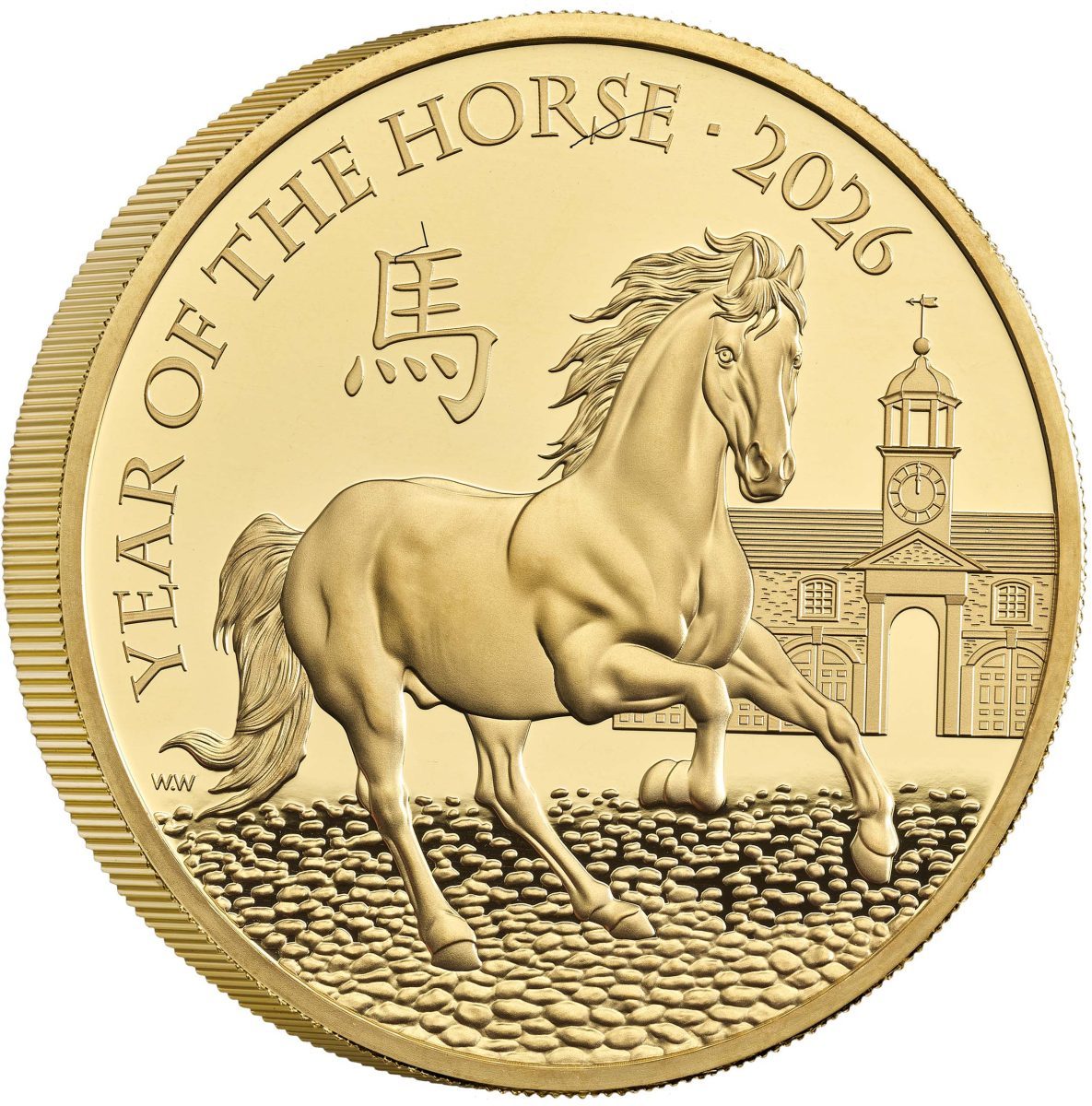 500 Pounds - Charles III (Year of the Horse; Gold Proof)