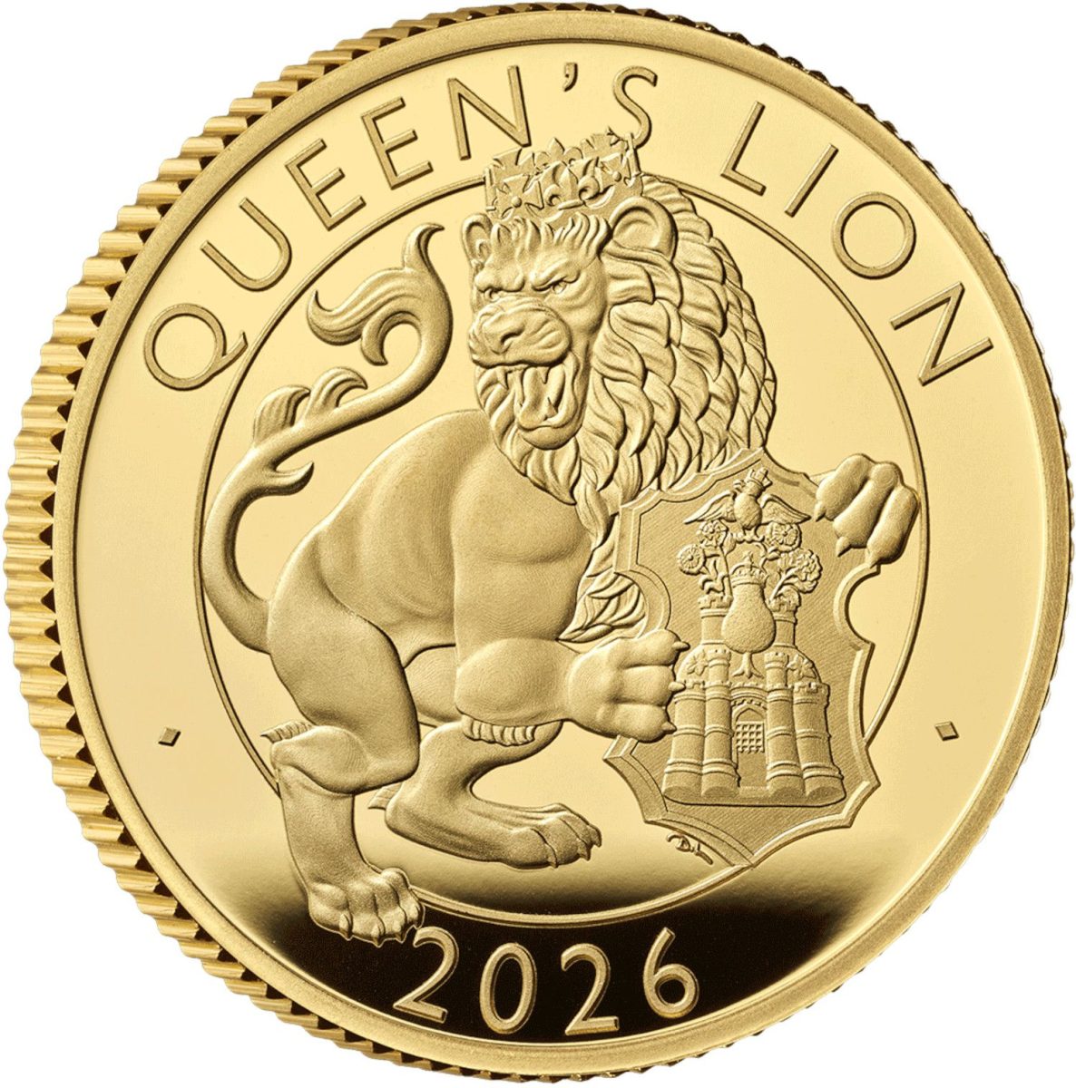 25 Pounds - Charles III (Queen's Lion; Gold Proof)
