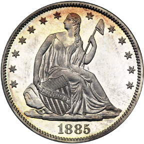 ½ Dollar "Seated Liberty Half Dollar" obverse