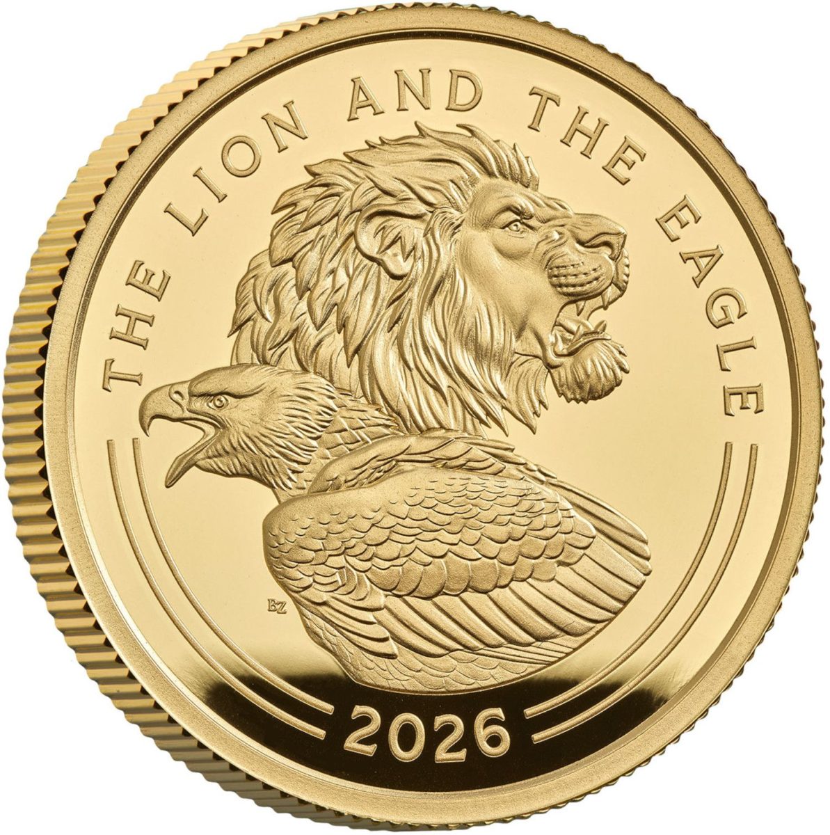 50 Pounds - Charles III (The Lion and The Eagle; Gold Proof)