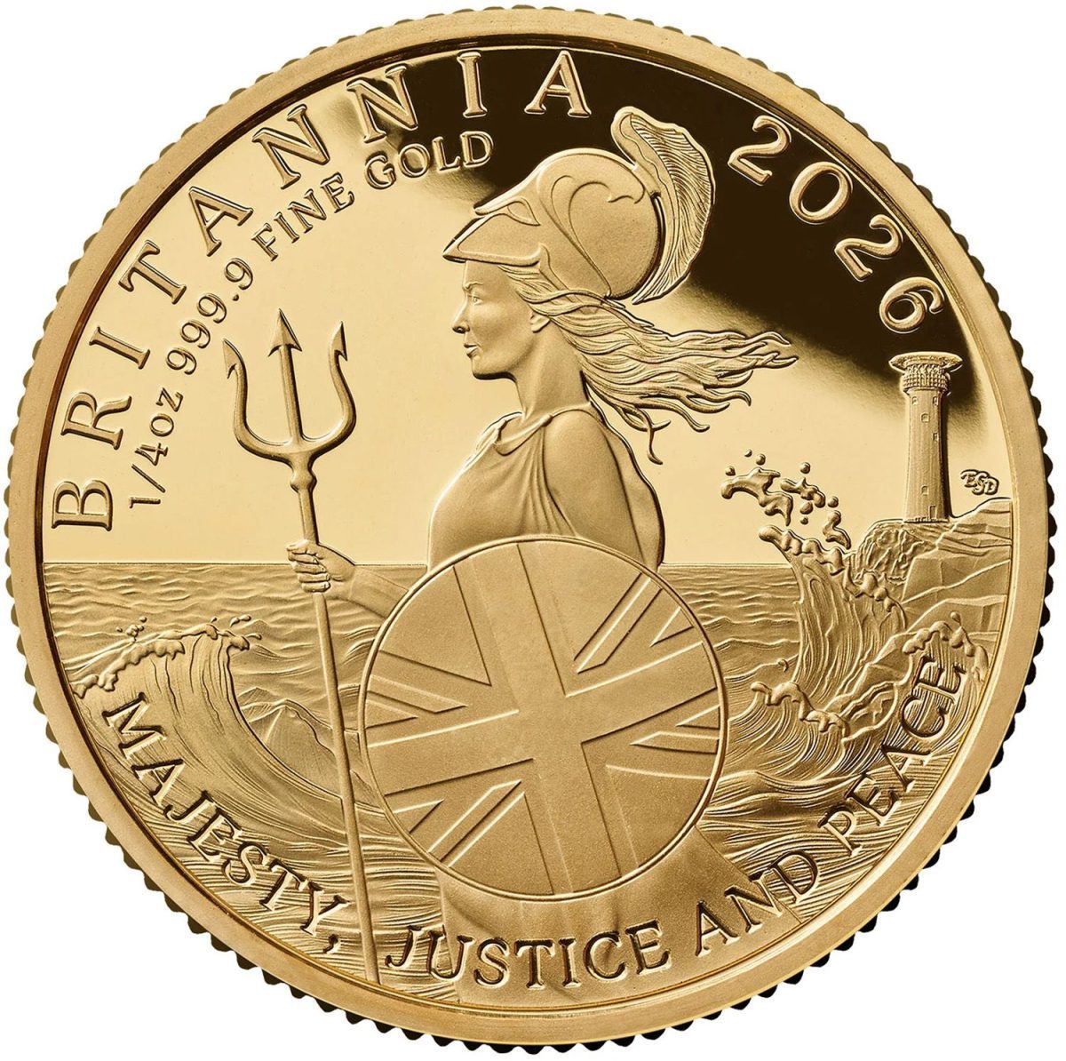 25 Pounds - Charles III (1/4 oz Fine Gold)