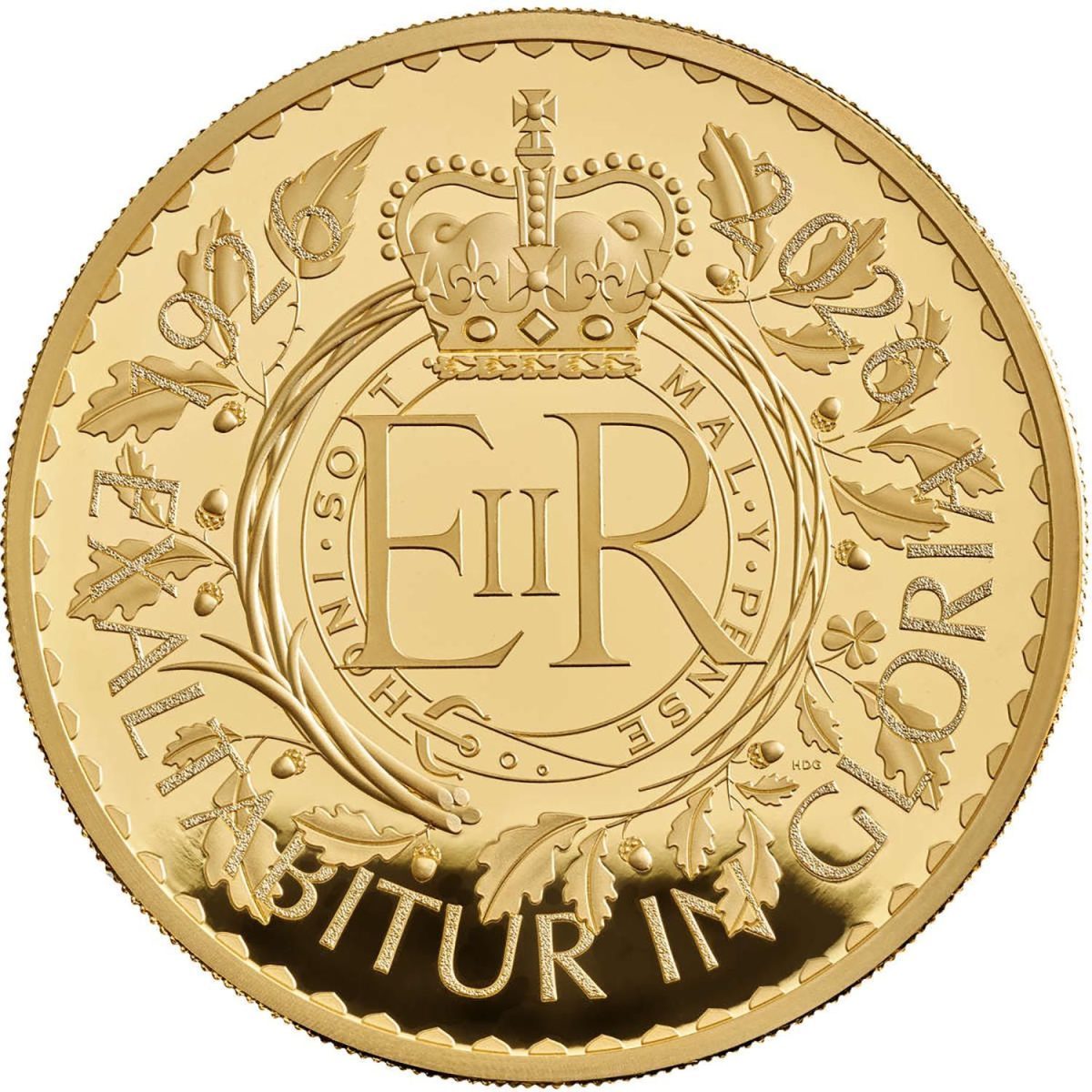 1000 Pounds - Charles III (100th anniversary of Queen Elizabeth II; Gold Proof)