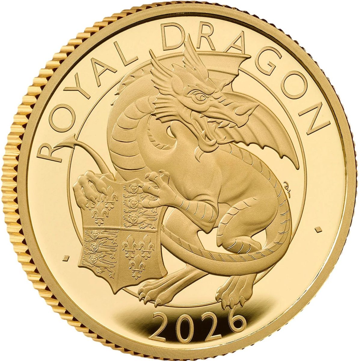 25 Pounds - Charles III (Royal Dragon; Gold Proof)