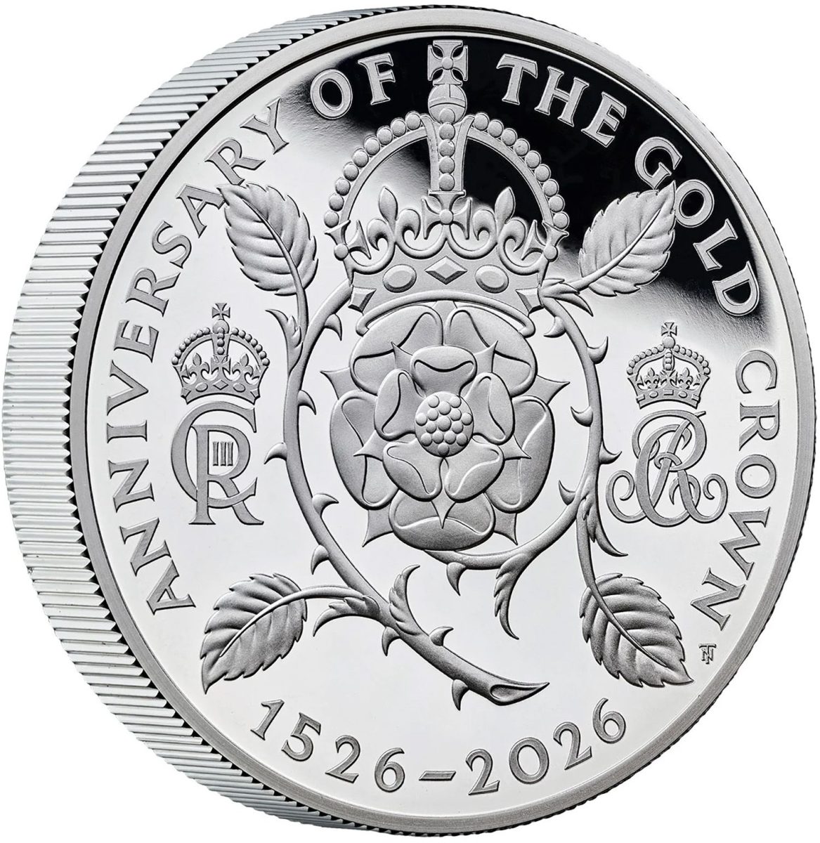 5 Pounds - Charles III (500 Years of the Crown; Silver Piedfort)