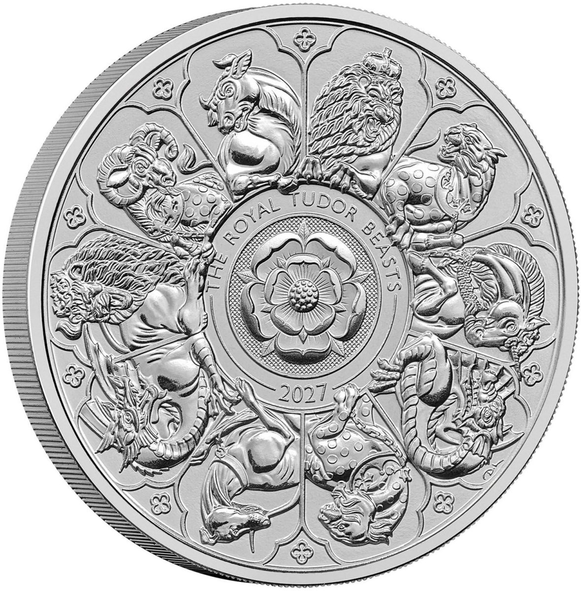 5 Pounds - Charles III (The Tudor Beasts Completer)