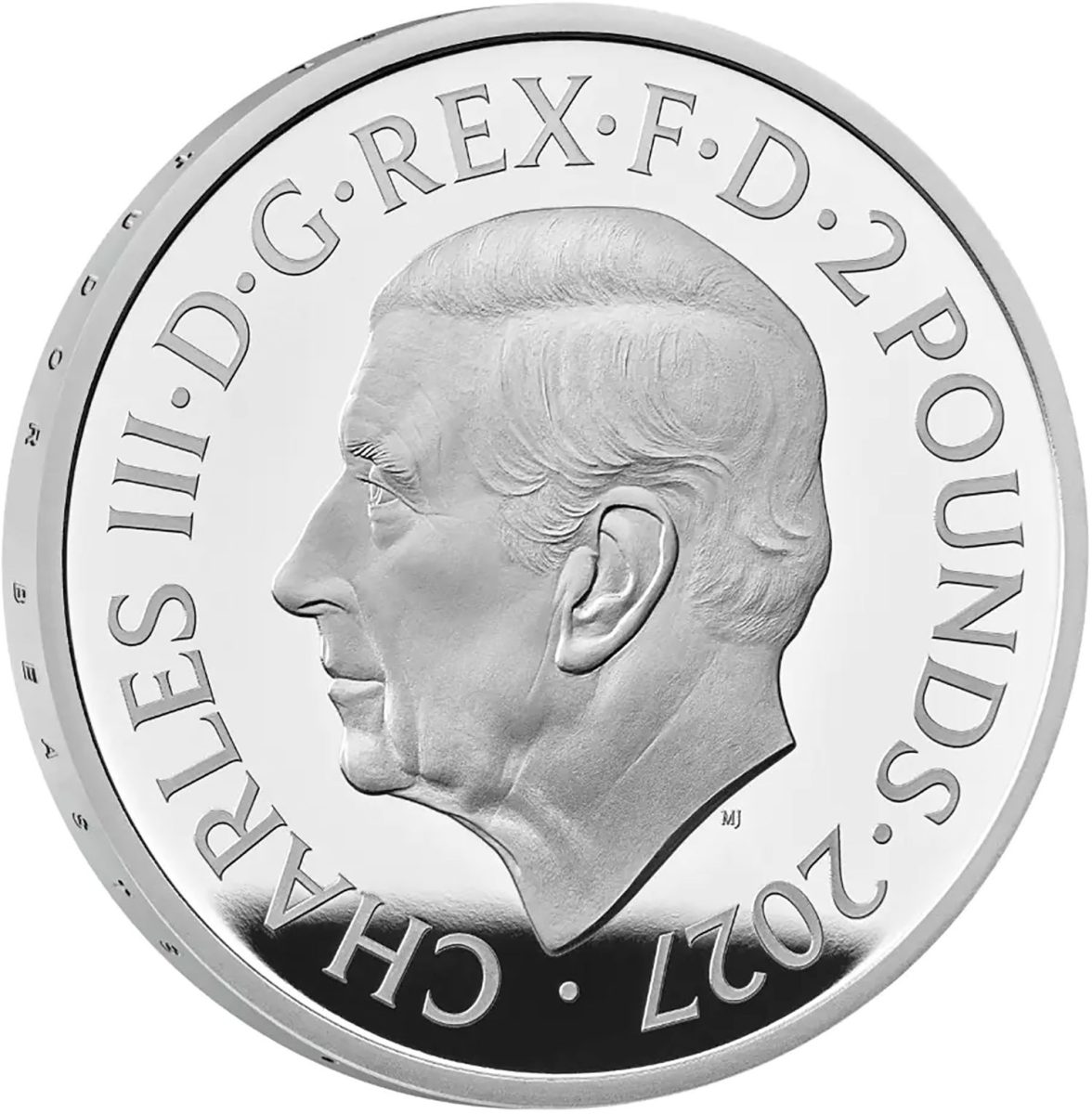 2 Pounds - Charles III (The Tudor Beasts Completer; Silver Proof) obverse