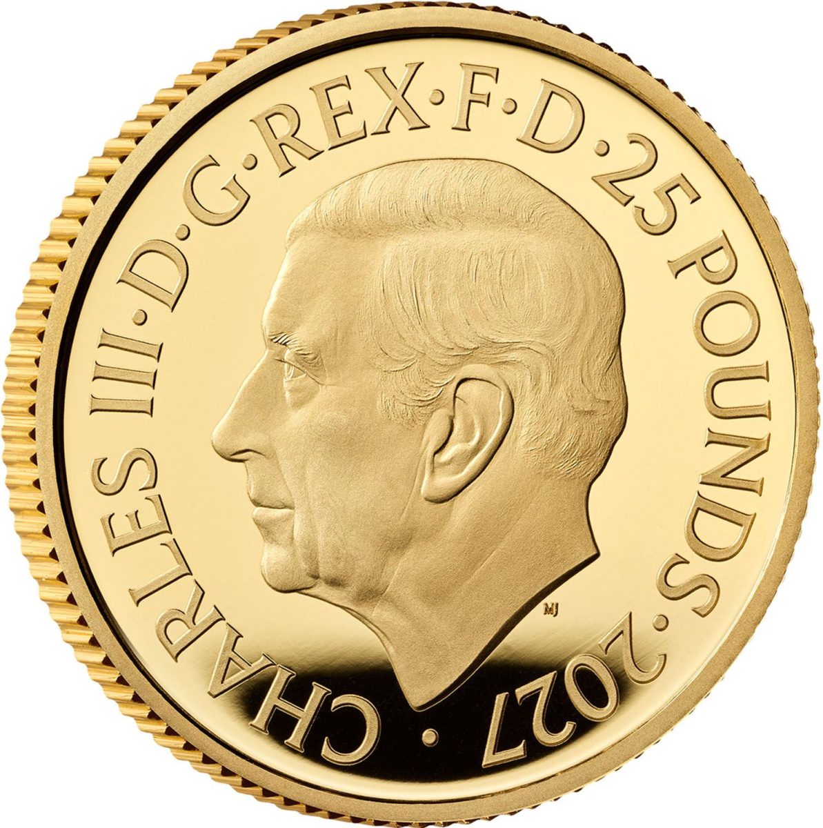 25 Pounds - Charles III (The Tudor Beasts Completer; Gold Proof) obverse
