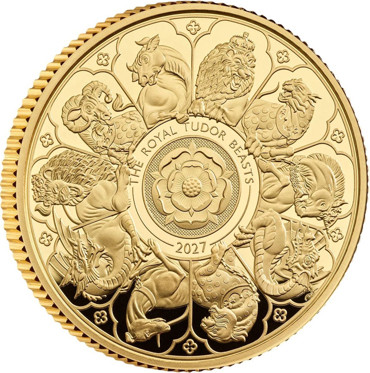 25 Pounds - Charles III (The Tudor Beasts Completer; Gold Proof)