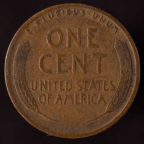 Lincoln Cent (Wheat Reverse) 1910 obverse