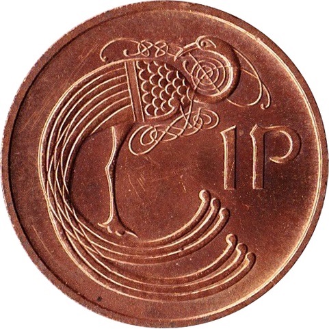 Ireland 1 Penny non-magnetic