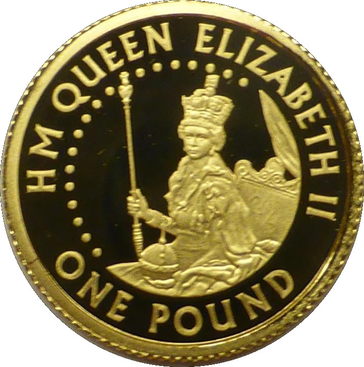 Alderney 1 Pound - Elizabeth II Queen Elizabeth II Birthday