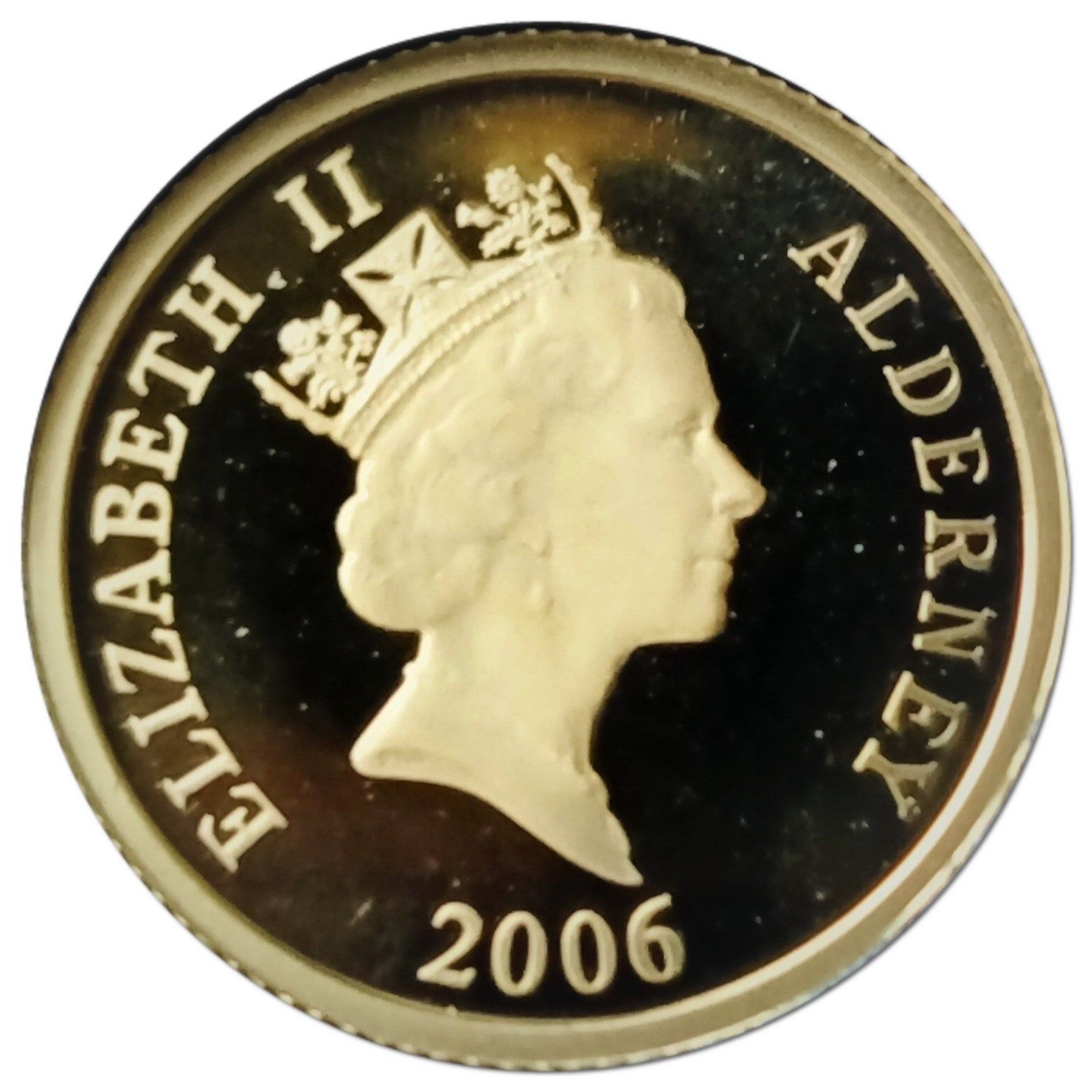 Alderney 1 Pound - Elizabeth II William Shakespeare obverse