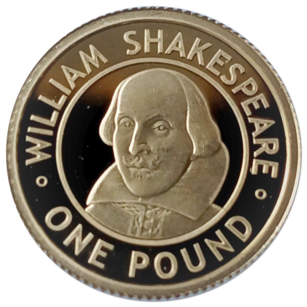 Alderney 1 Pound - Elizabeth II William Shakespeare