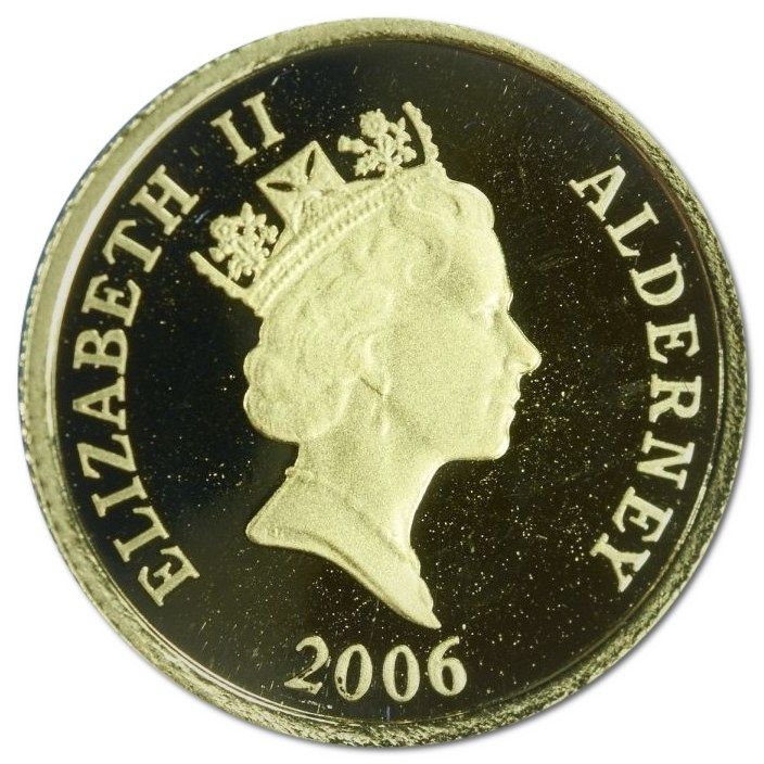 Alderney 1 Pound - Elizabeth II Sir Winston Churchill obverse