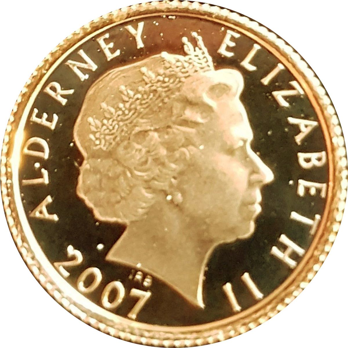 Alderney 1 Pound - Elizabeth II Princess Diana obverse