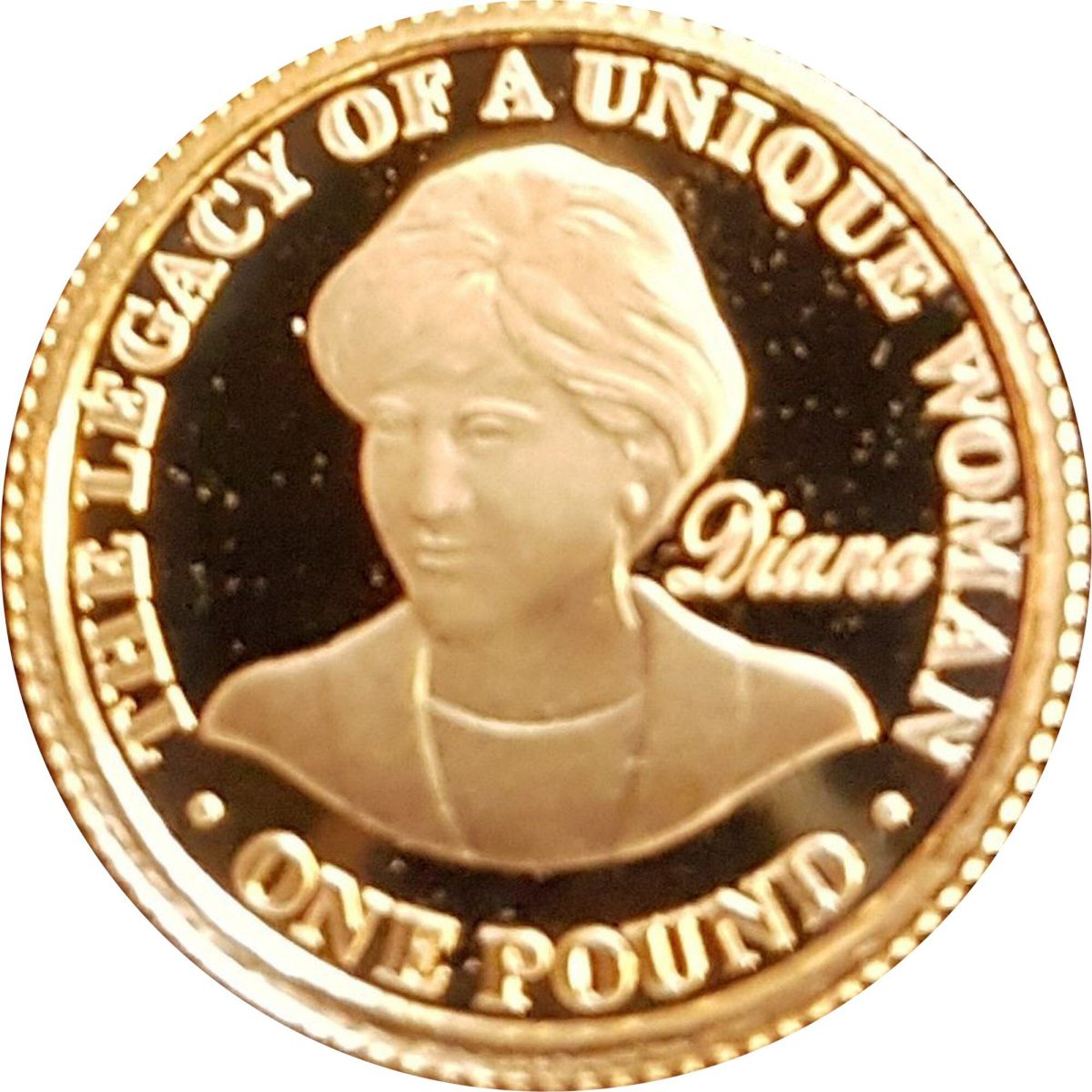 Alderney 1 Pound - Elizabeth II Princess Diana