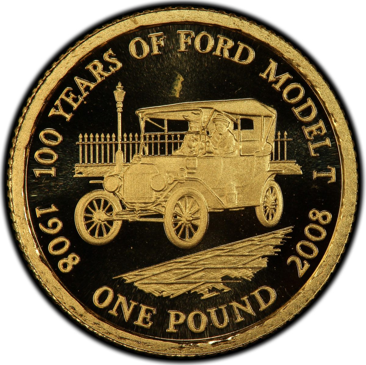 Alderney 1 Pound - Elizabeth II Model T Ford