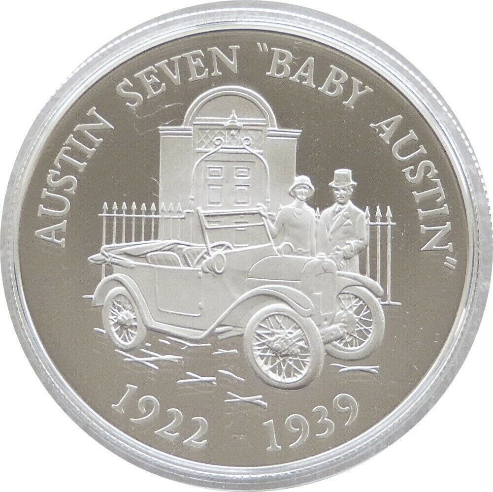 Alderney 5 Pounds - Elizabeth II Austin Seven