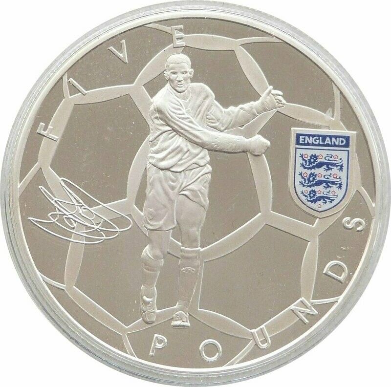 Alderney 5 Pounds - Elizabeth II David James reverse