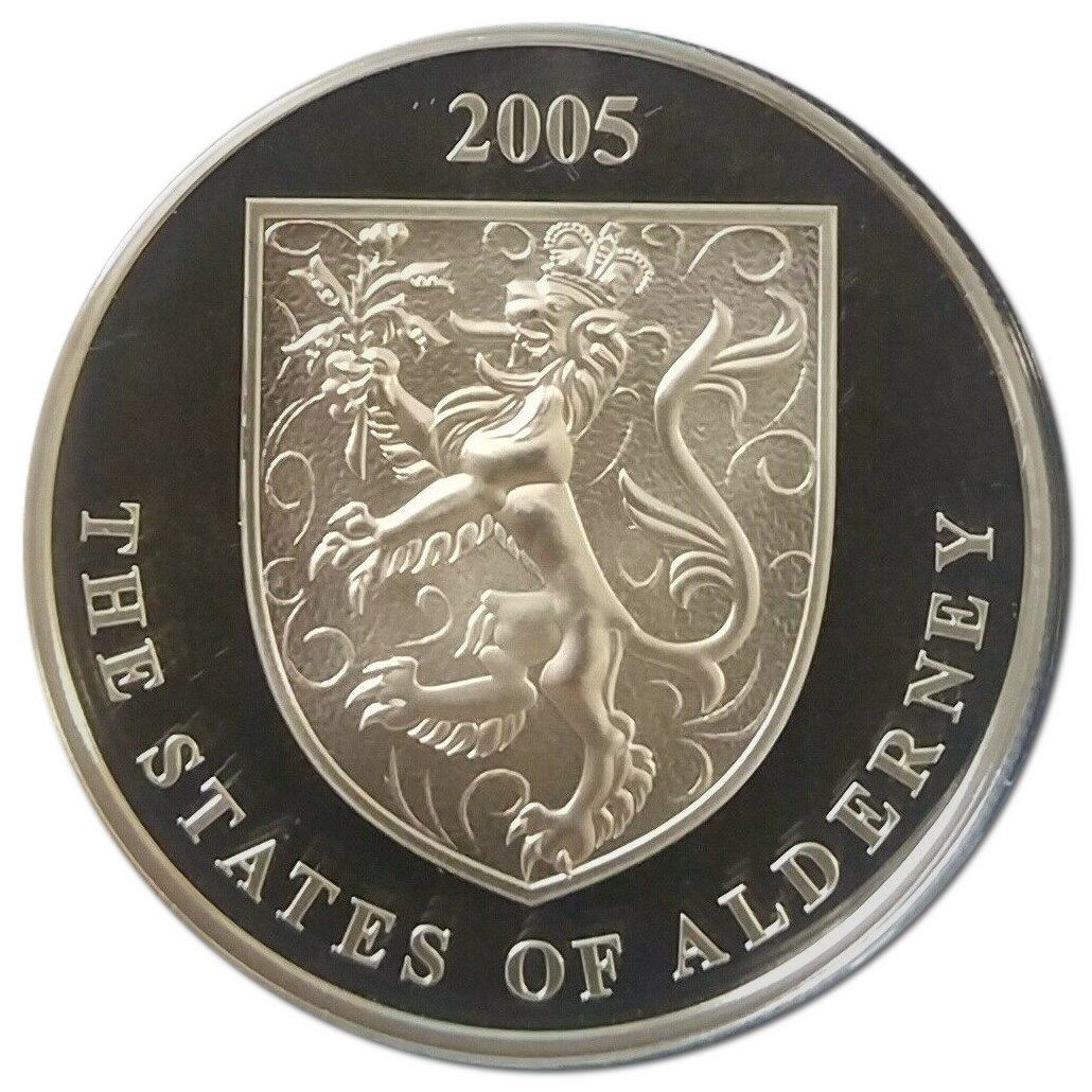 Alderney 5 Pounds - Elizabeth II Steven Gerrard obverse