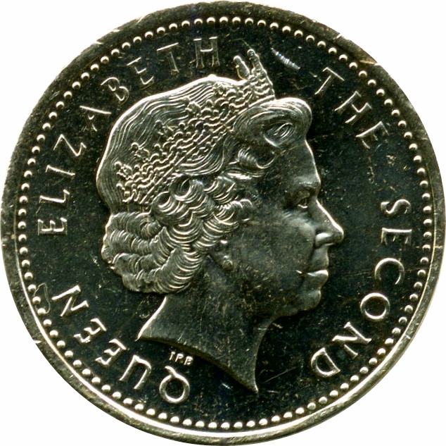 Falkland Islands 1 Pound - Elizabeth II 4th portrait obverse