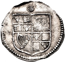 ½ Groat - James I 1st coinage