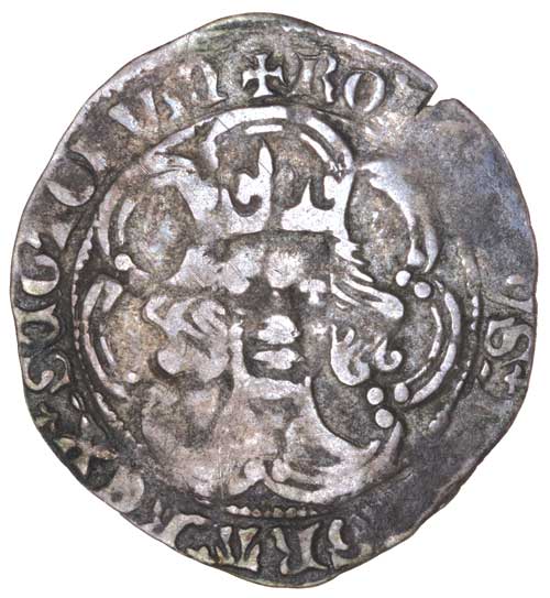 Scotland 1 Groat - Robert III Heavy Coinage, 1st Issue obverse
