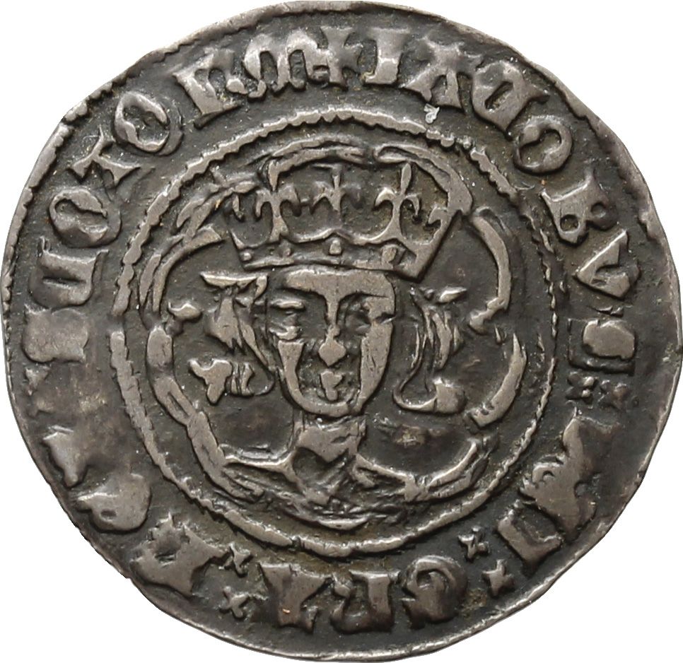 Scotland 1 Groat - James III Light Issue of 1475 obverse