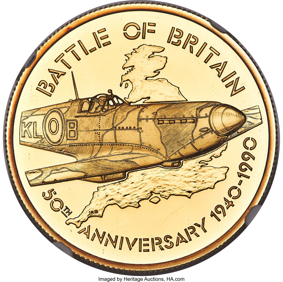 Jersey 100 Pounds - Elizabeth II Battle of Britain